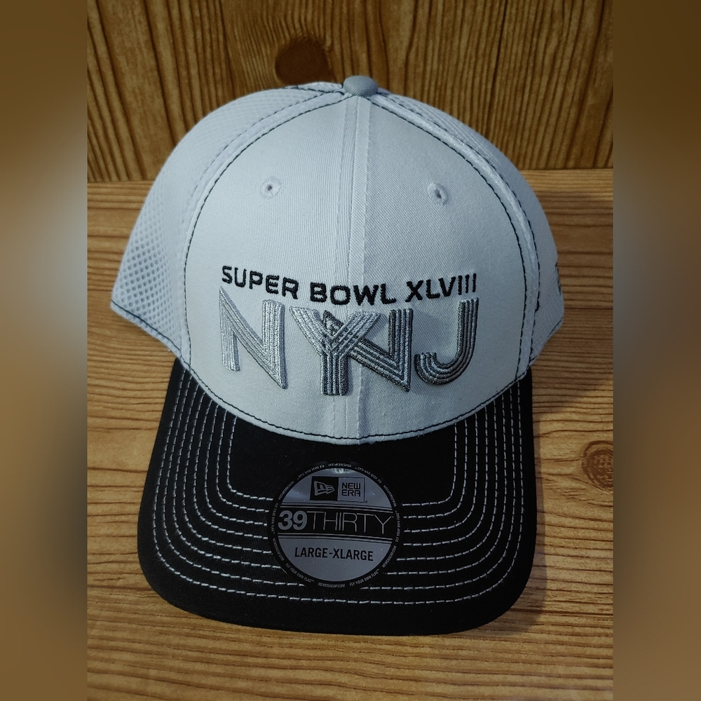 Superbowl XLVII NYNJ New Era NFL hat Size L/XL (NEW)